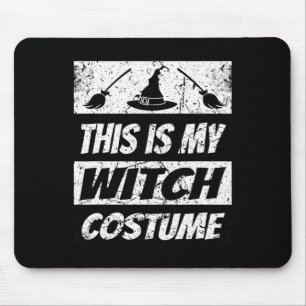 Retro Witch Halloween Matching Group Costume Spook Mouse Pad