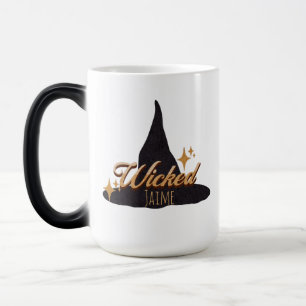 Retro Witch Hat Wicked Name     Magic Mug
