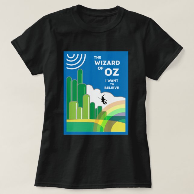 Retro Wizard Of Oz Awesome For Movie Fan T-Shirt (Design Front)