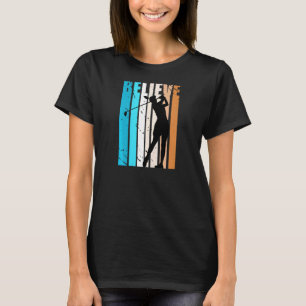 Retro Womens Golf Birthday Woman Girls Kids Coach T-Shirt