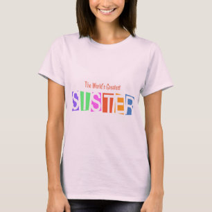 Retro World's Greatest Sister T-Shirt