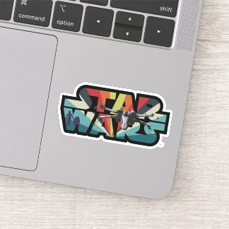 Retro X-Wing Starburst Star Wars Logo