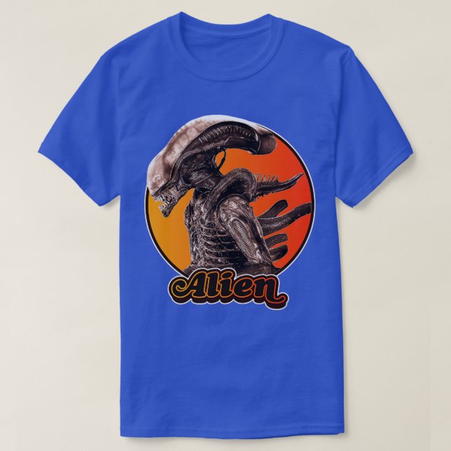 Retro Xenomorph Tribute T-Shirt (Design Front)