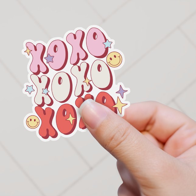 Retro XOXO Happy Valentine's Day Vinyl (Creator Uploaded)