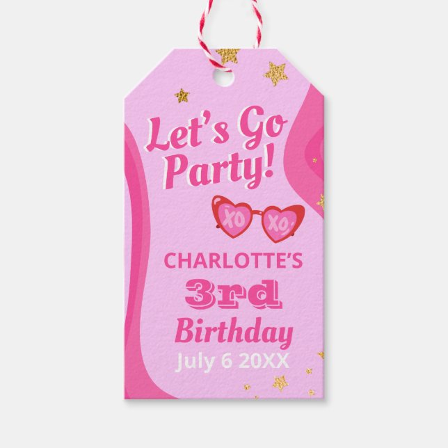 Retro Y2K Malibu Doll Gift Tags (Front)