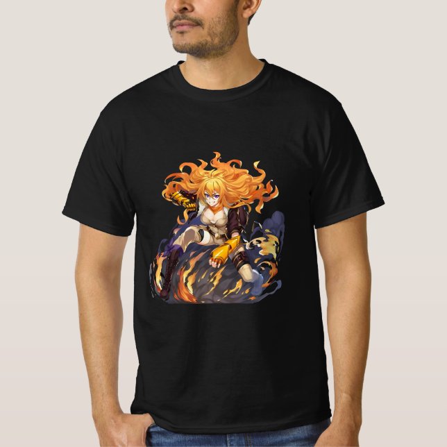 Retro Yang Xiao Long RWBY T-Shirt (Front)