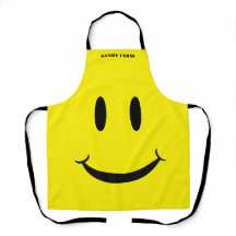 Retro Yellow Happy Face Smiling pattern