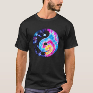 Retro YIN YANG Vibes Yoga Meditation Chi Gong Ying T-Shirt