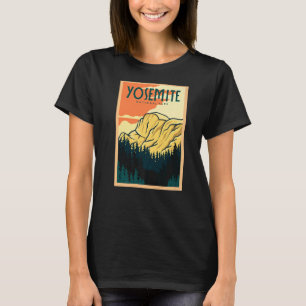 Retro Yosemite  National Park California  2 T-Shirt