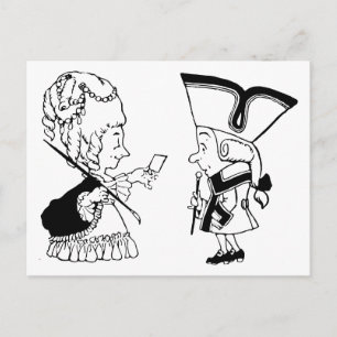 Retro You're Invited Postcard