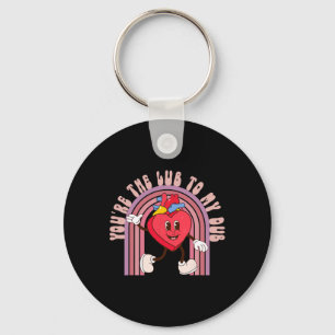 Retro You're The Lub To My Dub Cute Nurse Valentin Keychain