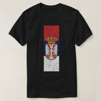 Retro Zastava i Grb Srbije  T-Shirt