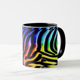 Retro Zebra 1 Mug