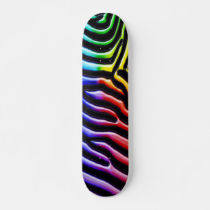 Retro Zebra 1 Skateboard
