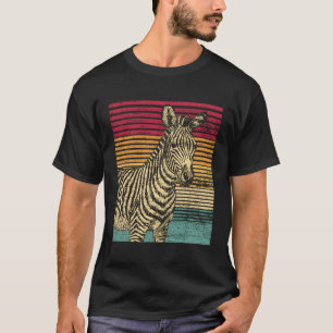 Retro Zebra T-Shirt