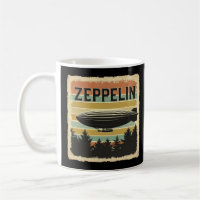 Retro Zeppelin Dirigible Airship Zepelin Zepplin