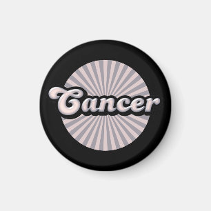 Retro Zodiac Cancer Magnet