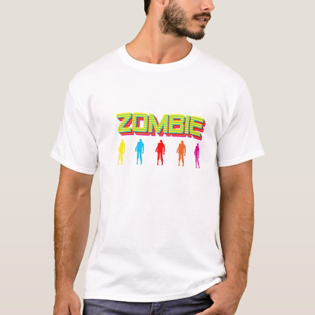 Retro Zombie T-Shirt (Front)