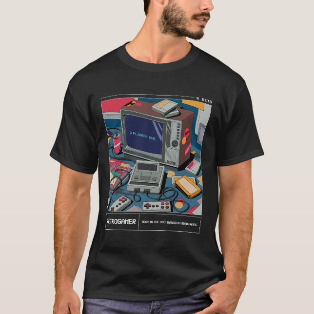Retrogamer T-Shirt (Front)