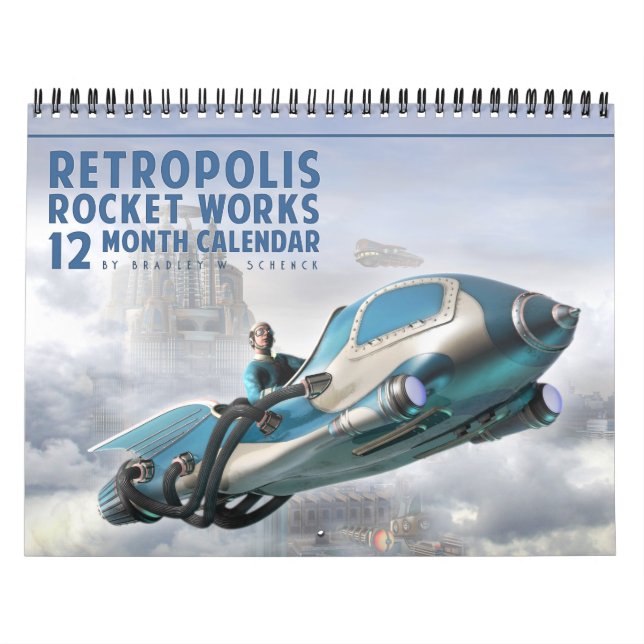 Retropolis Rocket travaille le calendrier (Protection)