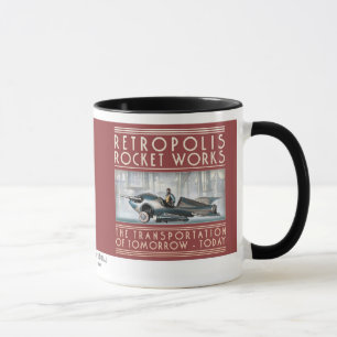 Retropolis Rocket Works Mug