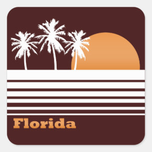 Rétros autocollants de la Floride
