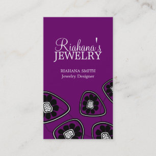 Rétros cartes de visite de fleur