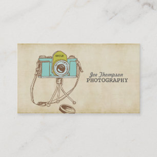 Rétros cartes de visite vintages de photographe