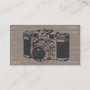 Rétros cartes de visite vintages de photographe