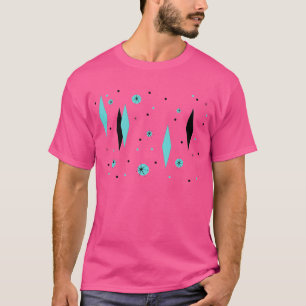Rétros diamants de turquoise et T-shirt de