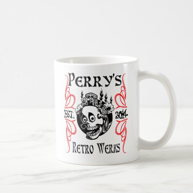 Rétros doubles tasses dégrossies de Werks de Perry (Droite)