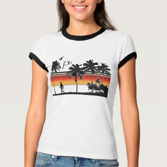 RetroSunsetBeach2 T-Shirt