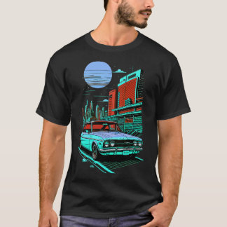 Retrowave  Illustration T-Shirt