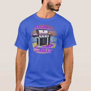 Retrowave Psy Grill BBQ Pig Bacon Pork Goa Nutriti T-Shirt