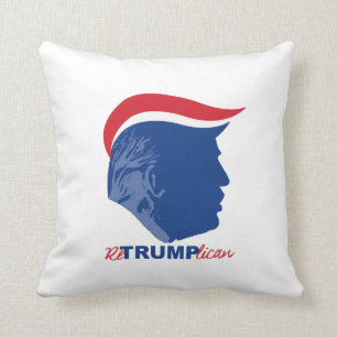 ReTRUMPlican Throw Pillow