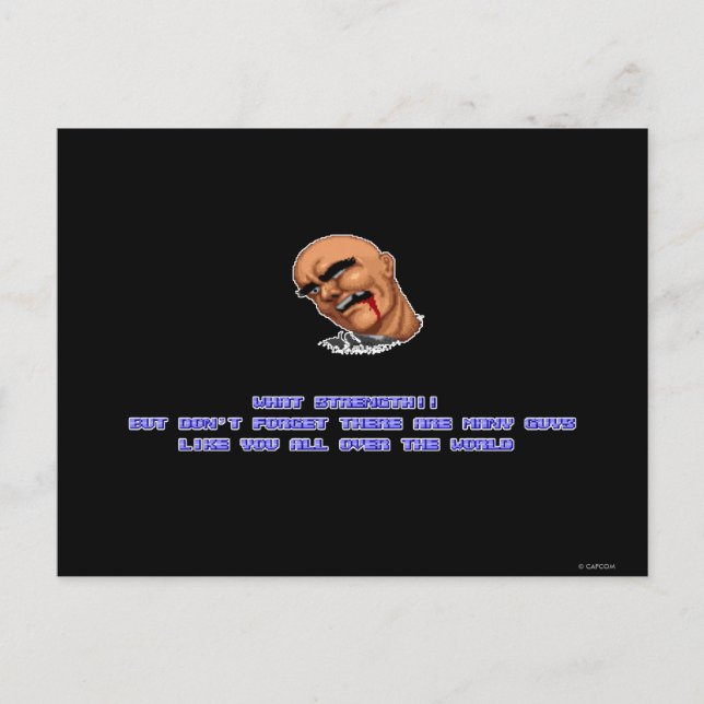 Retsu KO'ed Postcard (Front)