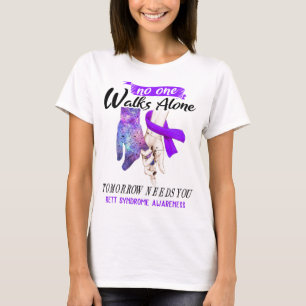 Rett Syndrome Awareness Ribbon Support Gifts T-Shirt