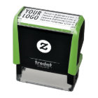Return Address Business Logo Self-Inking Stamp