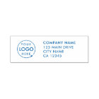 Return Address Business Stamp | Brand Logo Stamps