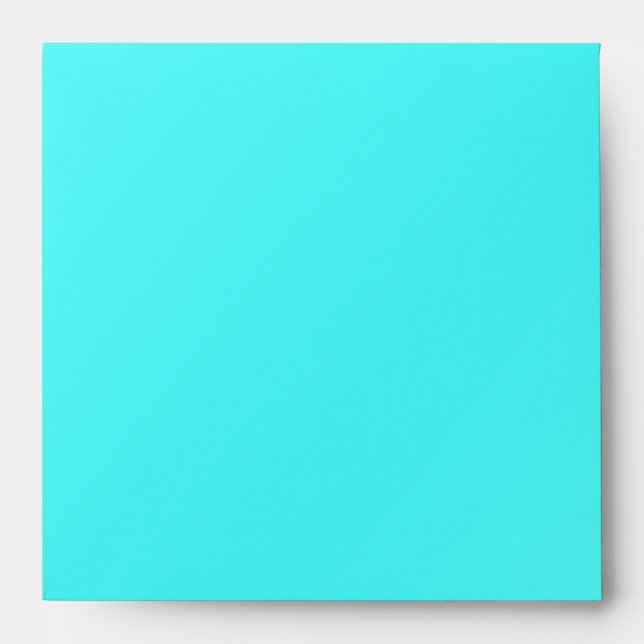 Return Address Envelope for 5" Square Invitation (Front)