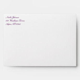 Return Address Envelope for 5"x7" Products