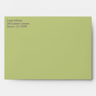 Return Address Envelope for 5"x7" Products