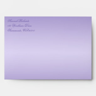 Return Address Envelope for 5"x7" Size Products