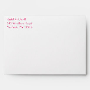 Return Address Envelope for 5"x7" Size Products