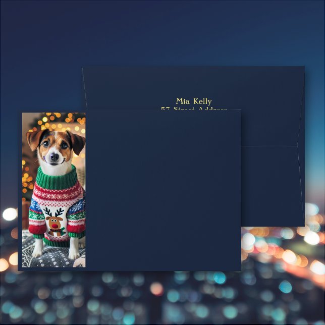 Return Address Envelope with Photo Option (Return Address Envelope with Photo Option (front and back))