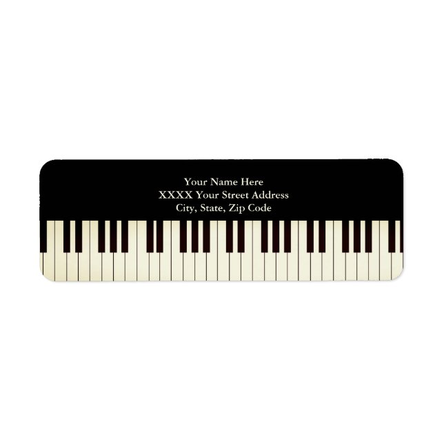 Return Address Label (Front)