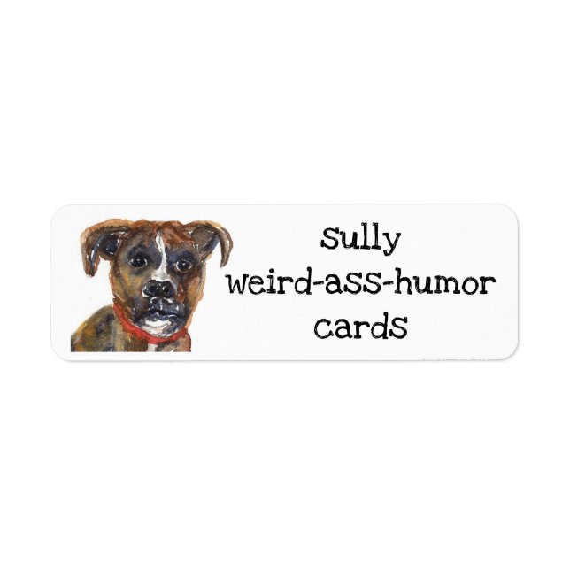 Return Address Label (Front)
