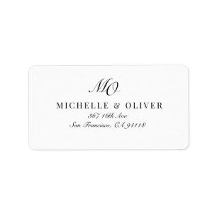 Return Address Label