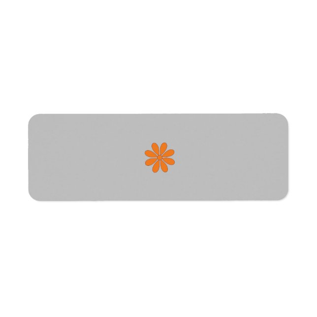 Return Address Label (Front)