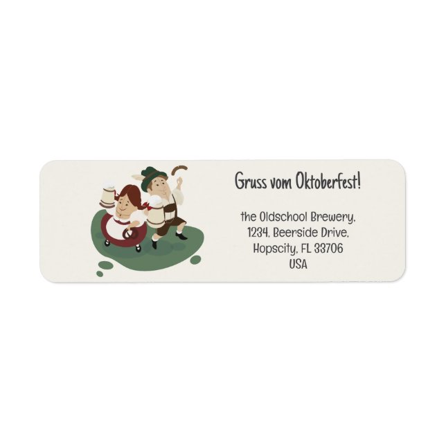 Return Address Label (Front)